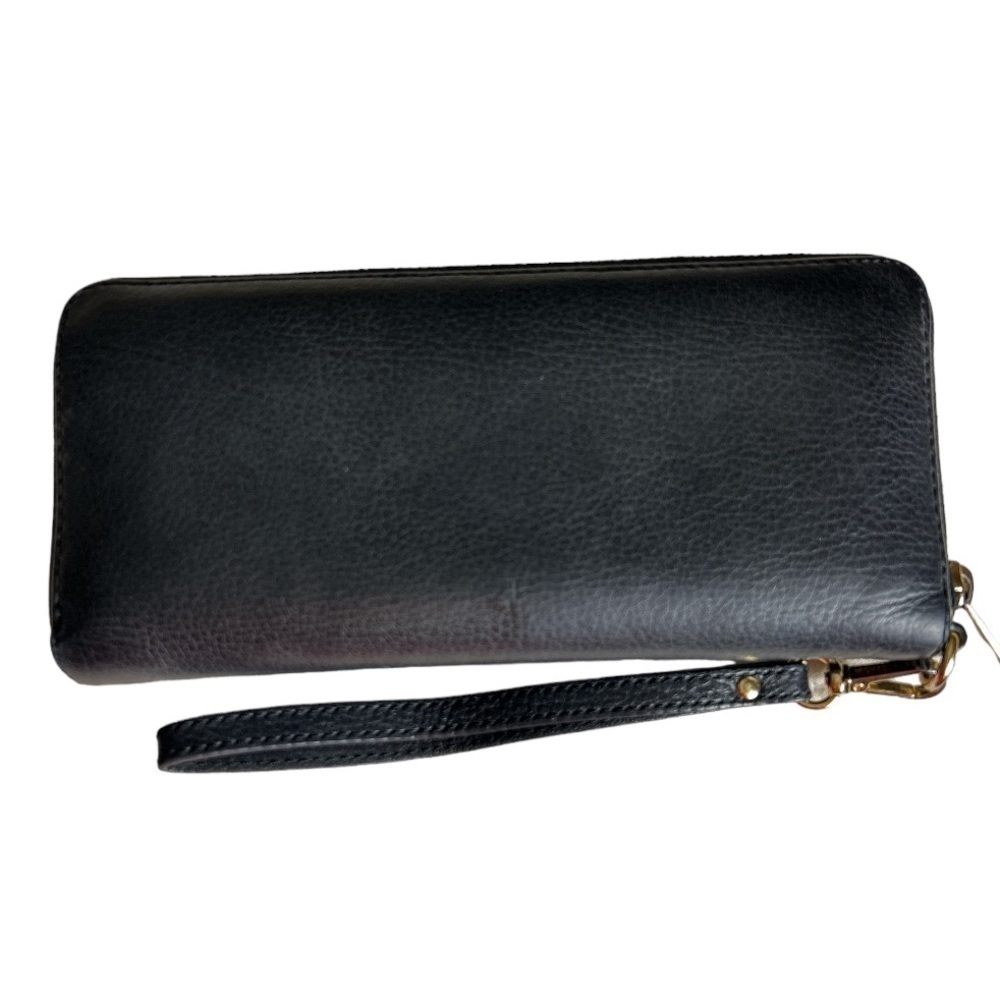 Michael Kors Black Leather Clutch Wallet - Picture 2 of 12